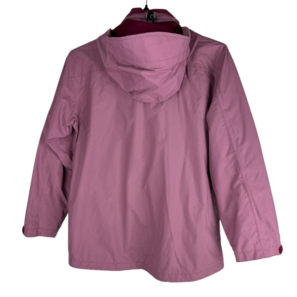 Mammut Outdoor Women's Jacket Medium Dusty Pink Hooded Lightweight Coat Shell - Picture 7 of 14